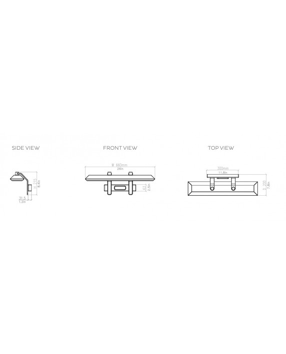 Bert Frank Rinato Long Wall Lamp